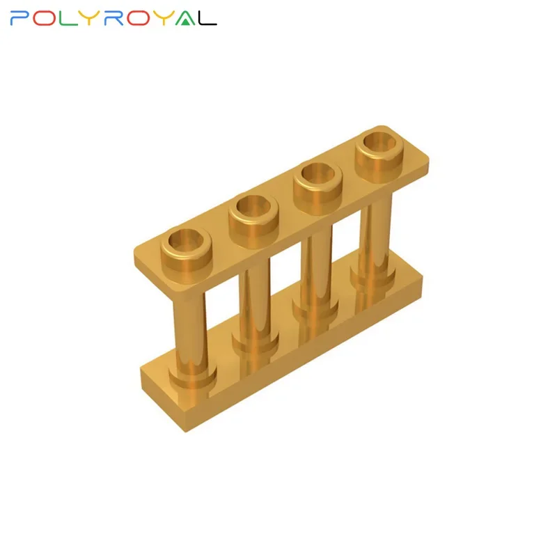 POLYROYAL Building Blocks Technicalal parts 1x4x2 fence panel 10 PCS MOC Compatible With brands toys for children 15332