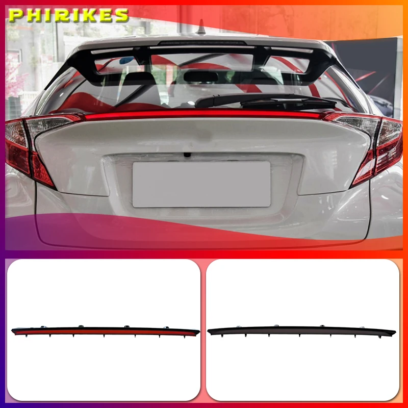 

Rear Bumper trunk Tail Light For Toyota CHR 2017 2018 2019 LED Taillight Reflector Brake Lamp Warning Signal Driving Fog Lamp