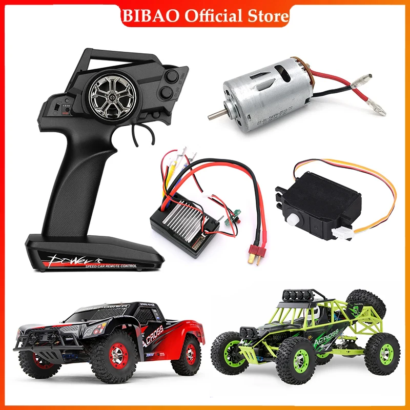 WLtoys 12428 12423 12428-ABC Parts Original Remote Control Receiver Motor Motor Base 550 Motor WLtoys 12428-0120 0121 0056