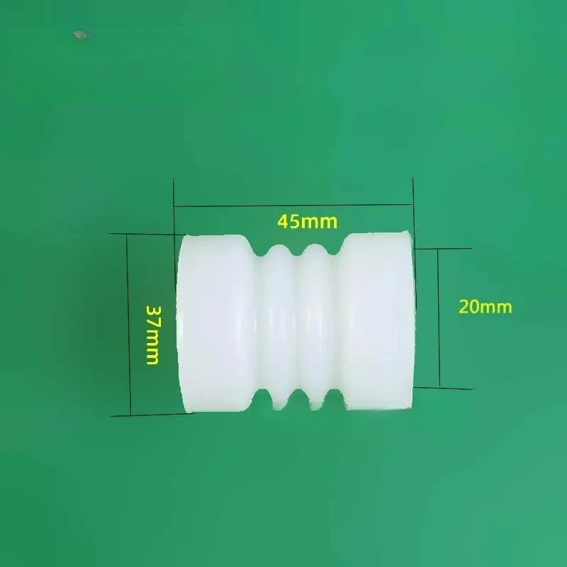 2Pcs Ice Cream Machine Spare Parts 45mm Length Mixer Rubber Sleeve Sealing Ring Stirring Shaft Corrugated Sleeve