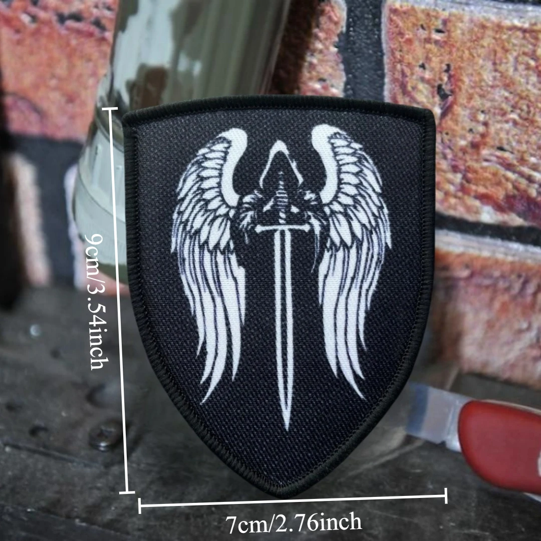 Parche velcro Ángel Puniente – Accesorio moral táctico militar