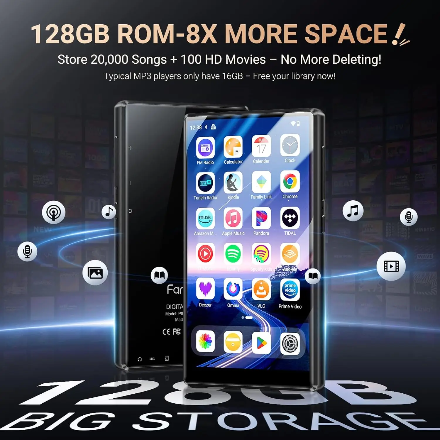 Thumbnail 2 - #43 Latest Portable Media Players Offers