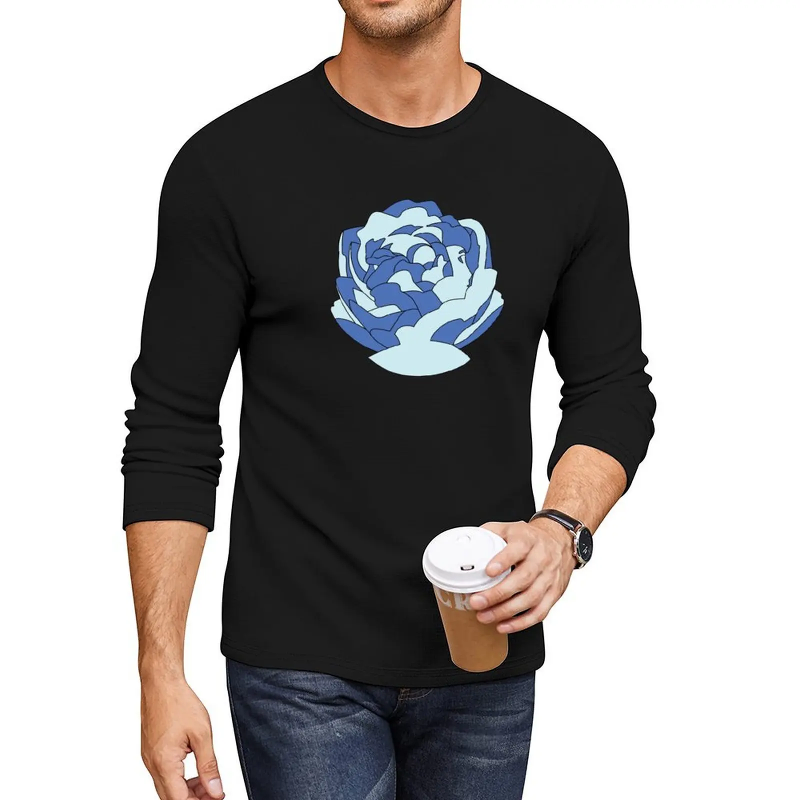 

Flower - Maybe in another universe Long T-Shirt custom t shirts Blouse hippie clothes funny t shirts Men's t shirts