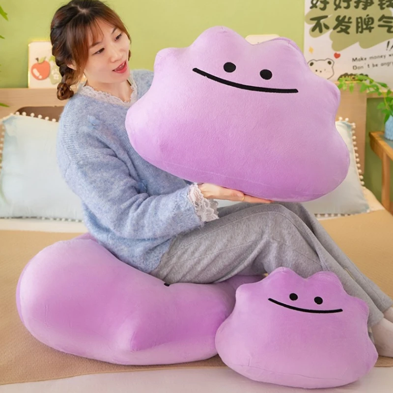 30/60cm Ditto Pokemon Plush Toys Cartoon Large Pillow Doll Cute Ornament Stuffed Plushie Kawaii Sofa Pokémon Gift for Children