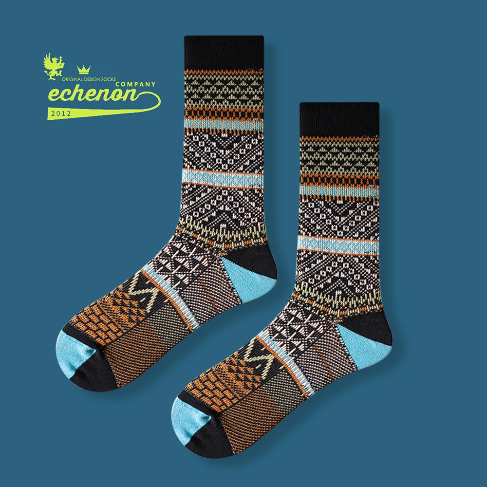 American Leisure Socks Cool Cotton Socks Christmas Gift Socks Retro Style Cool Socks Leisure Sock Adorable