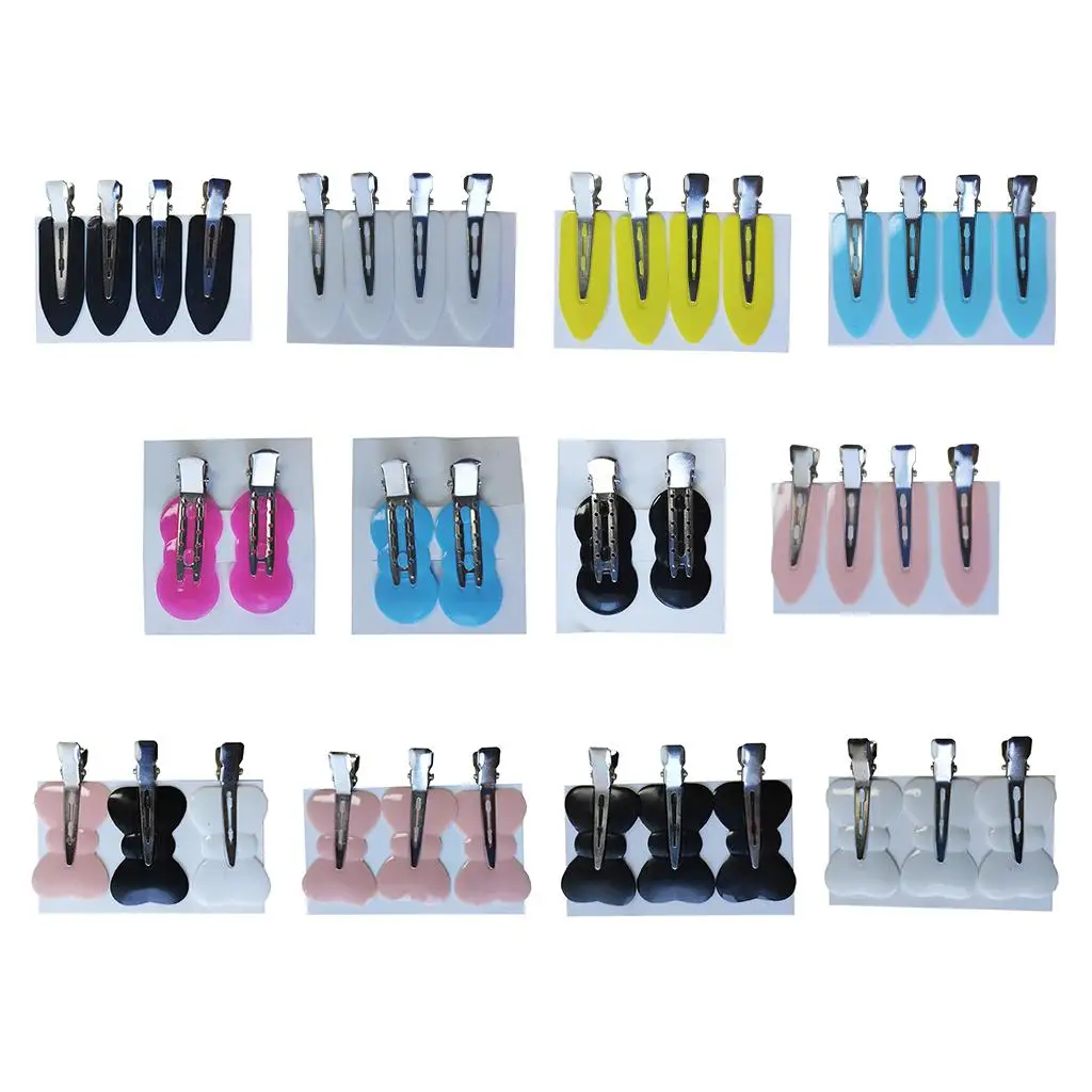 Seamless Hair Clip No Crease Traceless Hairdressing Pin Barrettes Styling Accessory for Makeup and Bangs