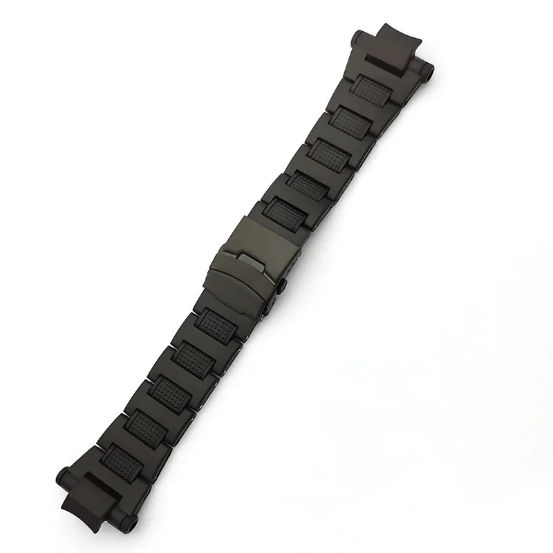 For CASIO GW-A1100FC GW-A1000 for Master of G Gravitymaster Watch Strap Band Plastic Stainless Steel Folding Buckle Men Bracelet