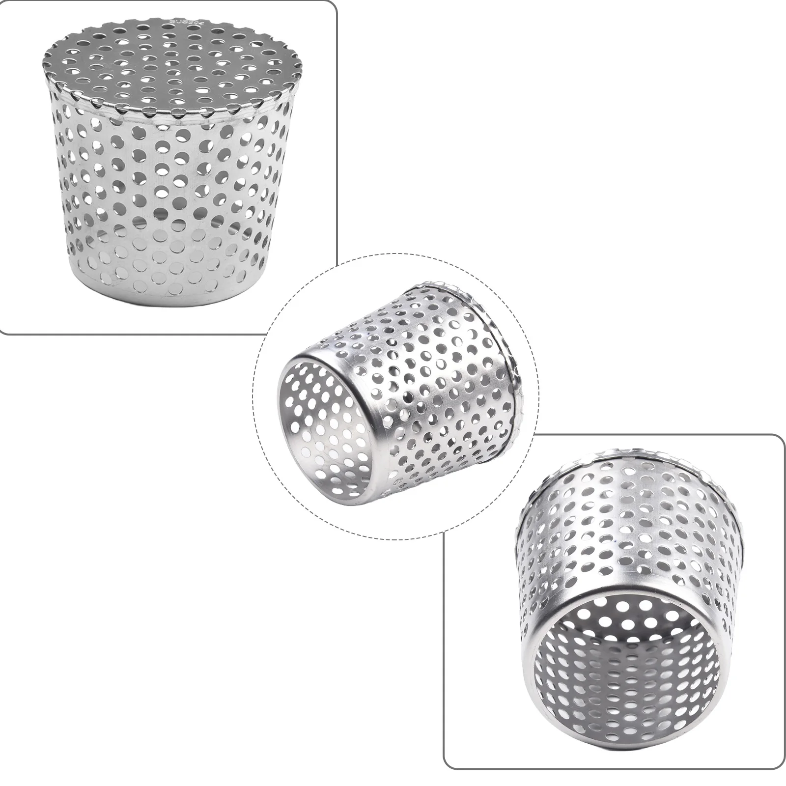 Extra Thick Stainless Steel Drain Cover Easy Installation Corrosion Resistant Wide Applications Suitable For Rooftop