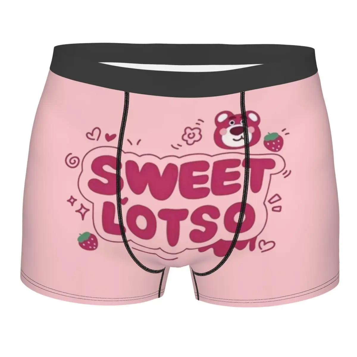 

Пользовательские боксеры в стиле аниме Lotso, мужские трусы, нижнее белье, модные трусы