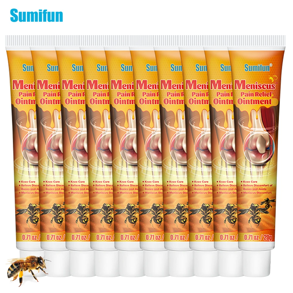 

10Pcs Sumifun Bee Venom Analgesic Cream Knee Joint Muscle Pain Relief Plaster Rheumatoid Arthritis Painkiller Medical Plaster