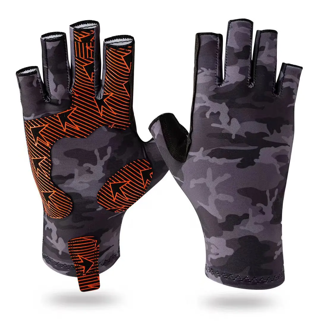 Lightweight Half-finger Anti-Slip For Men Women Sun Protection Gloves Outdoor