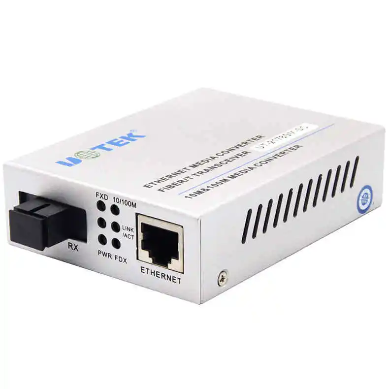 

UT-2178SM 10/100M Network Single Mode Single Fiber SC Head Fiber Optic Transceiver Transmission Distance 20KM