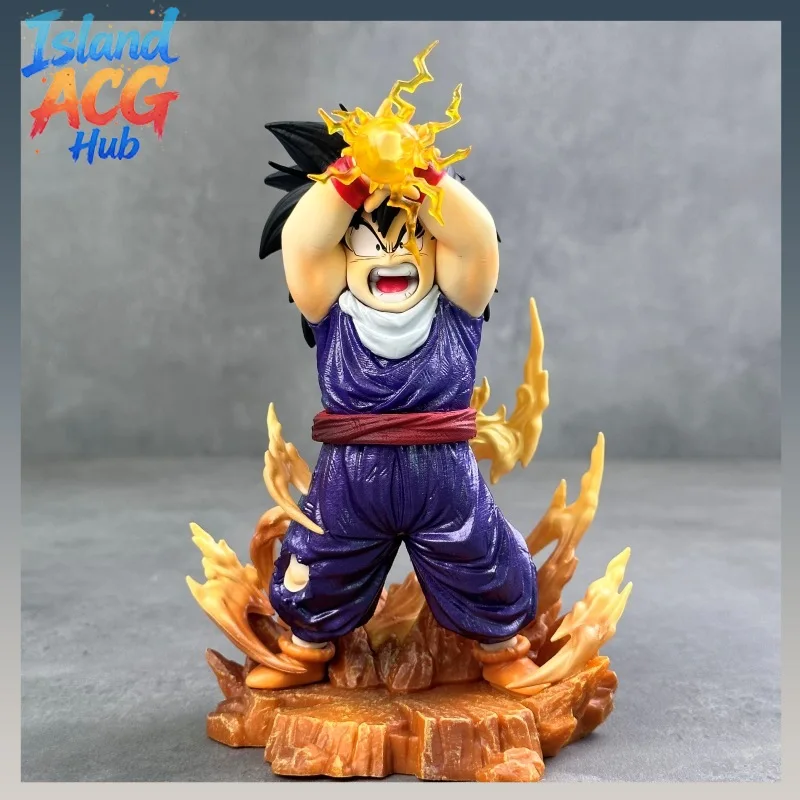 

Фигурка Гохана из Dragon Ball с эффектом Масенко, гальванизированная, окрашенная, аниме-статуэтка, коллекционная модель, настольное украшение