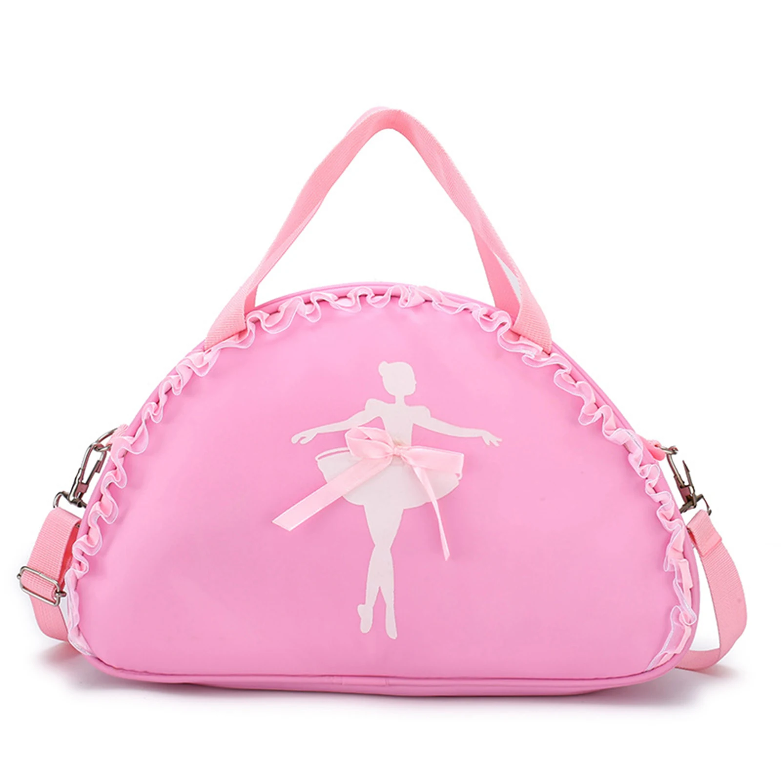 Dance Bag for Girls, Cute Ballet Bag Small Duffle Bag, Kids Tutu Dress Gym Bag Backpack for Girls 4-6