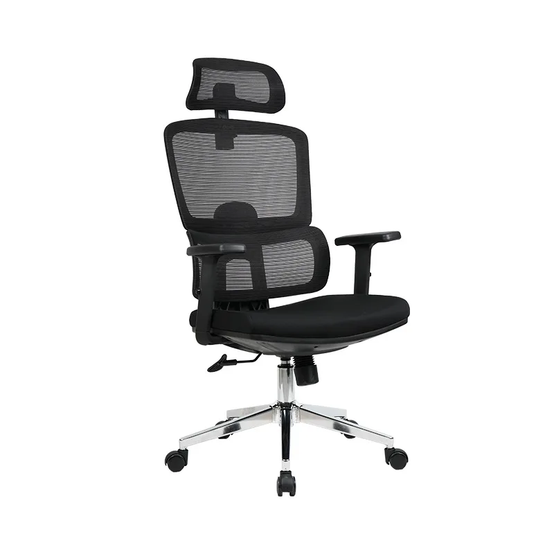 #Ergonomic mesh office chair with adjustable armrests and lumbar support for home and office use