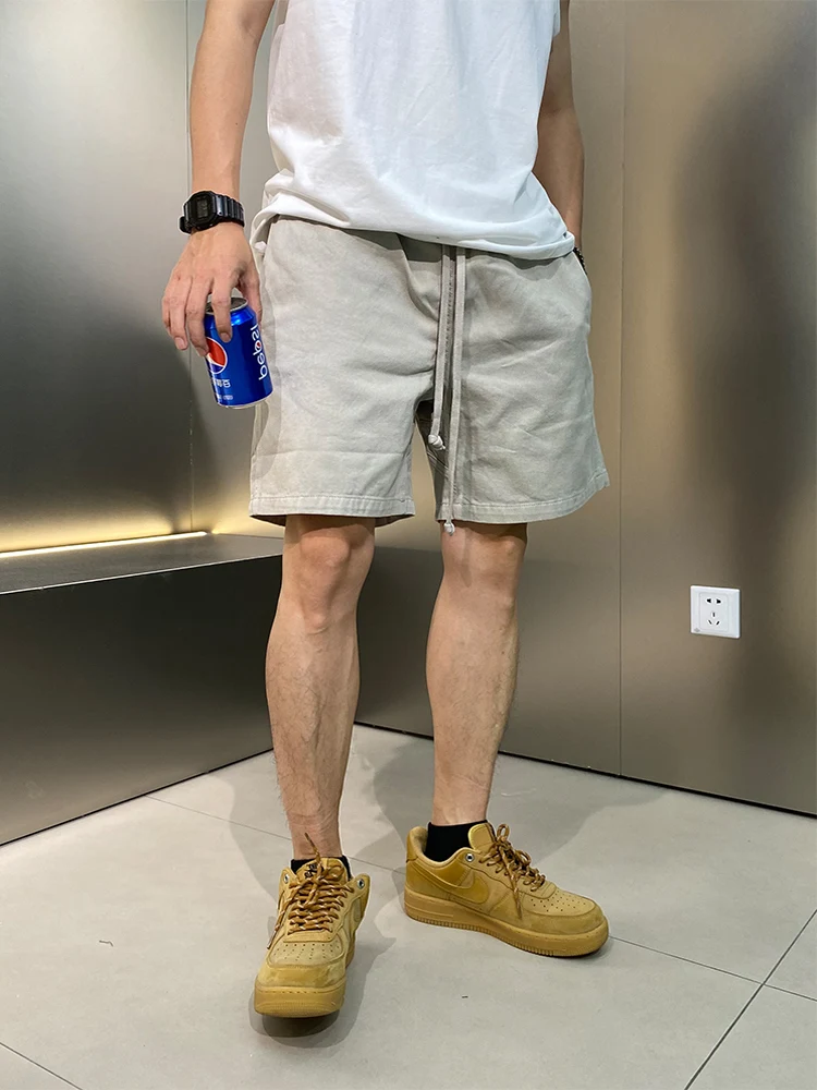 

Важка вес 320 г Waed Loose Twill orts American Sle Four And a f Тепловые кастрюли Five Parts Trendy Brand Premium Feel mid ...