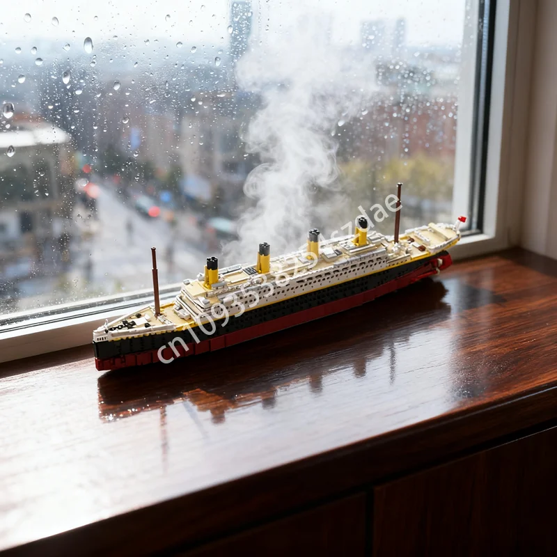 2439-шт-moc-rms-titanic-1-строительные-инструкции-только-модель-блоки-архитектура-diy-Рождественский-подарок-креативная-игрушка-детский-день-рождения