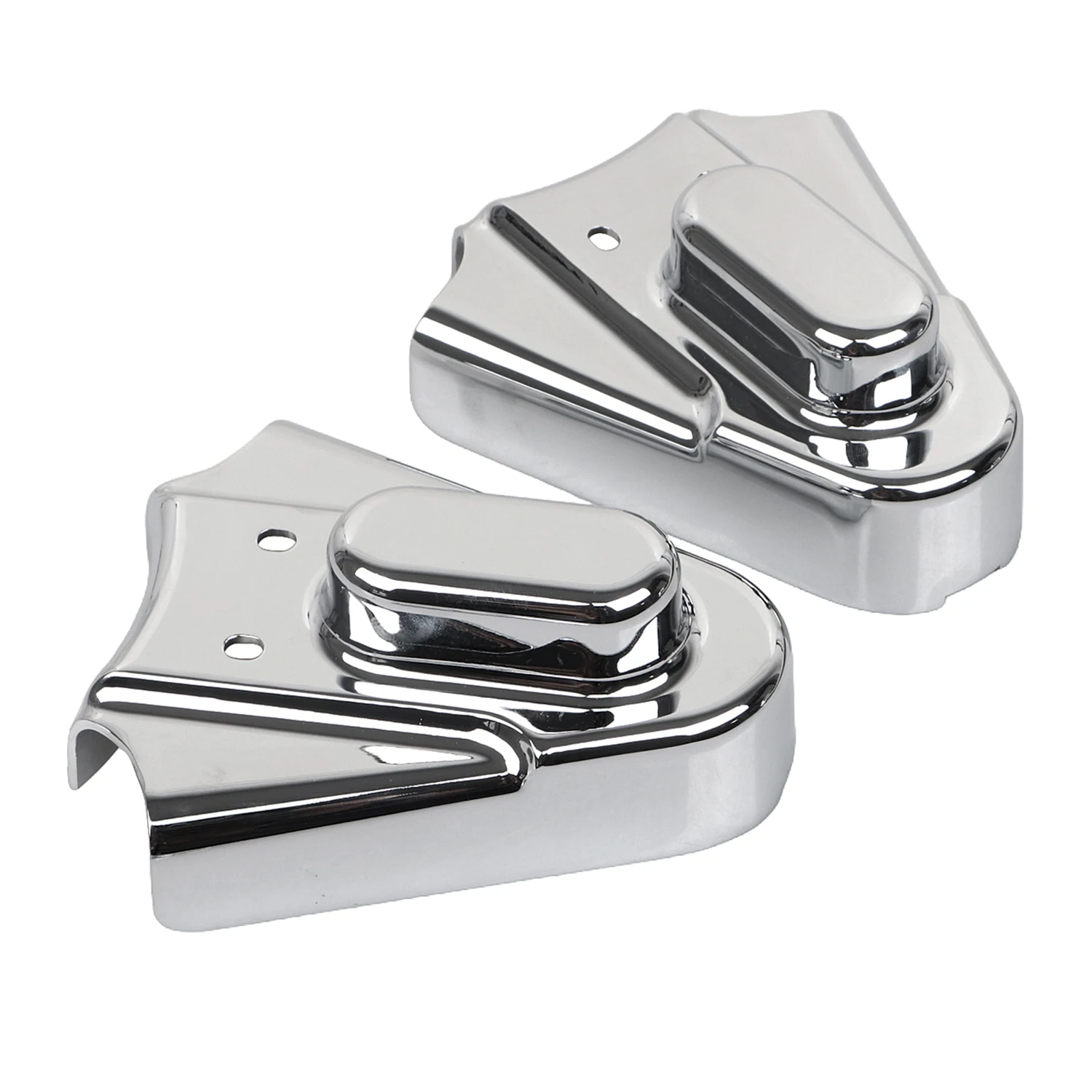 Metal Rear Swingarm Axle Covers For Harley Softail FXST FXSTC Heritage Classic FLSTC Springer FLSTS Fat Boy Night Train
