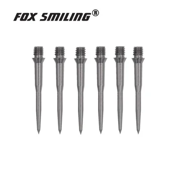 FOX SMILING 6 יחידות ממיר טיפ פלדת דרט 2BA, טיפים להחלפה