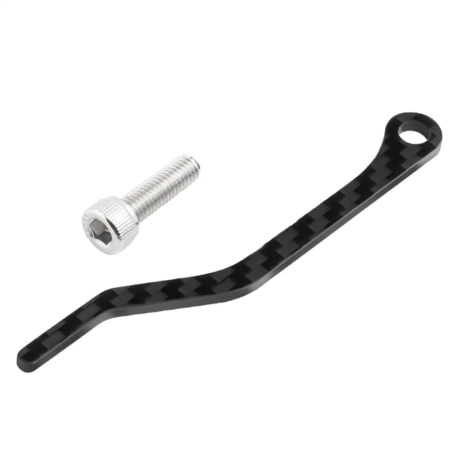 Chain Stabilizer Portable Carbon Fiber Drop Resistant Chain Guide Device for Road Bike Frame Safety