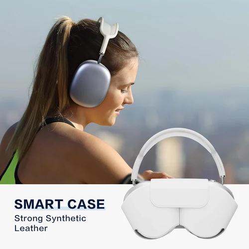 Imagen 2 del producto # Funda diseñada para funda Airpods Max, funda protectora para auriculares para AirPod Max compatible con modo de suspensión, antiarañazos