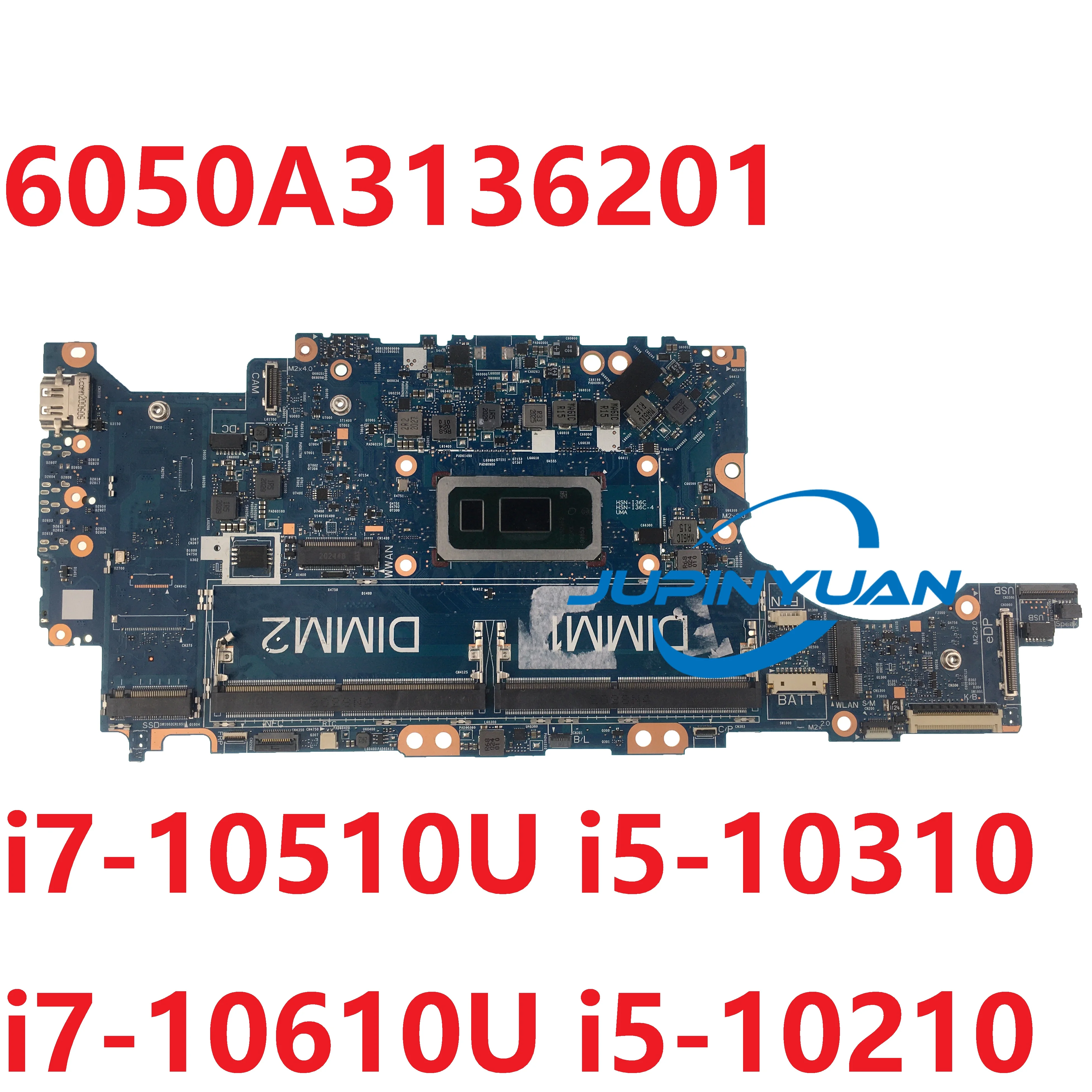 

For HP EliteBook 830 G7 840 G7 Laptop Motherboard 6050A3136201 M08561-601 M08558-601 M08559-601 With I5-10310U i7-10510U CPU