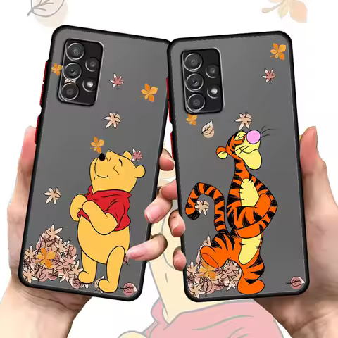 Winnie The Pooh for Samsung Galaxy A72 A73 A12 A13 A14 A15 A23 A25 A24 A22 A32 A33 A53 A34 A35 A52 A54 A55 4G 5G Phone case