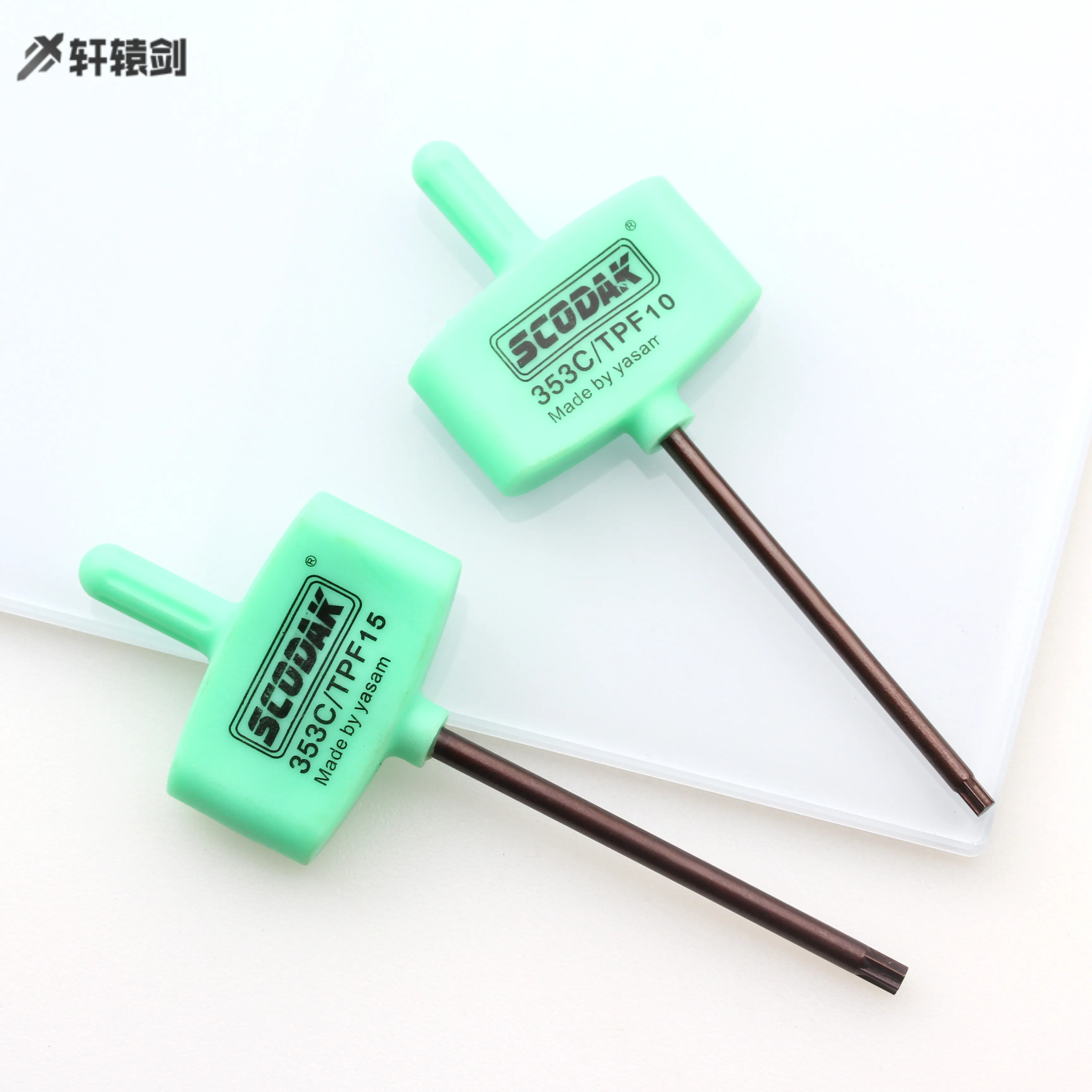 10 pz SC-CR-TPF07 SC-CR-TPF08 SC-CR-TPF10 SC-CR-TPF15 croce rettangolare Torx chiave CNC Lather Cutter Tool