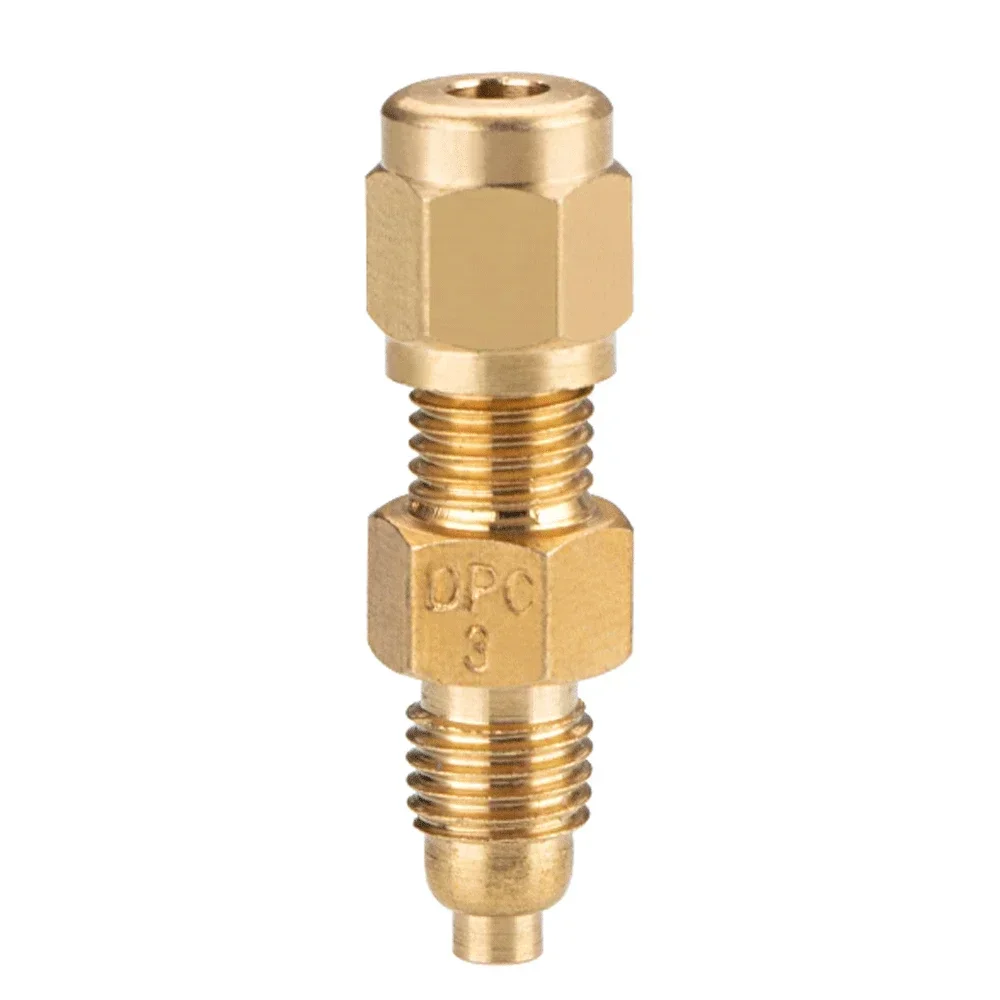 M8x1mmx 4mm Tube AJB/DPC-0/1/2/3/4/5 Brass One Way Check Measureing Valve Resistive Proportional Distributor Tip Lubrication Oil