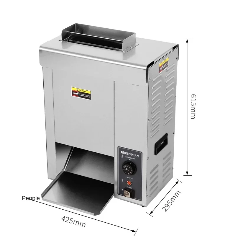 

Chain Type Bread Oven for Hamburger Panini Sandwich Hot Dog Electric Toast Oven Machine Burger Baking Machine