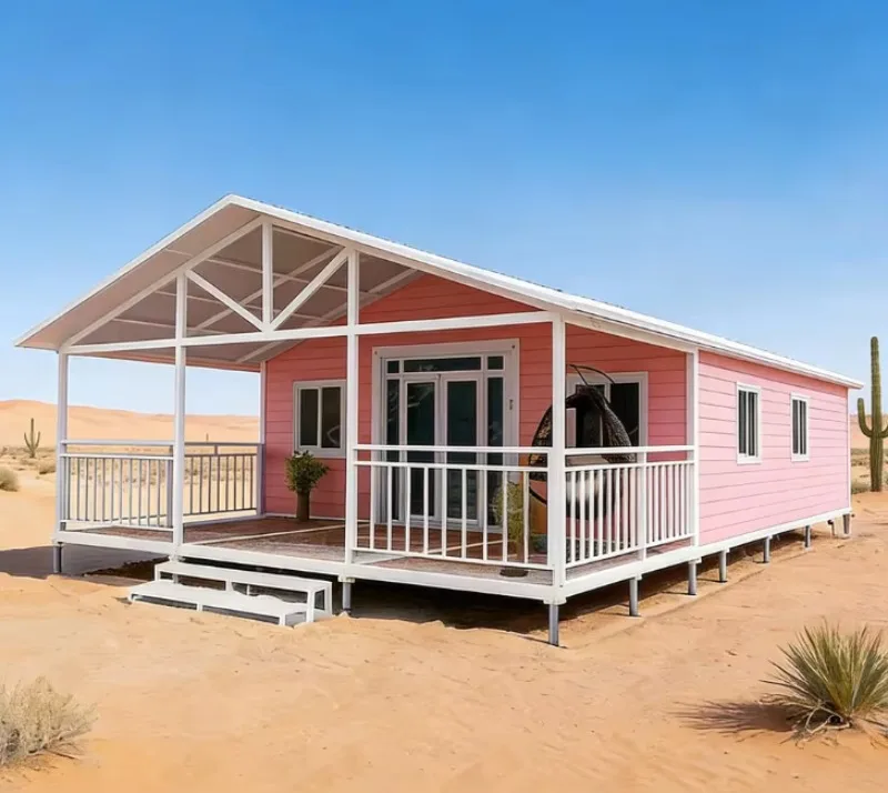 Expandable Container House 20ft 40ft Prefabricated Houses Double Wing Expansion Modular Houses Prefab Tiny House Sheds Storage