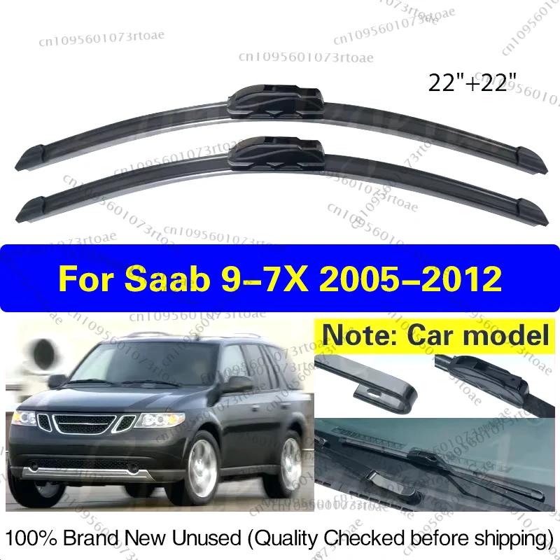 

Автомобильные щетки стеклоочистителя для SAAB 9-7X 2005-2012 2011, мягкие резиновые щетки для лобового стекла, 22 "+ 22" автомобильные аксессуары