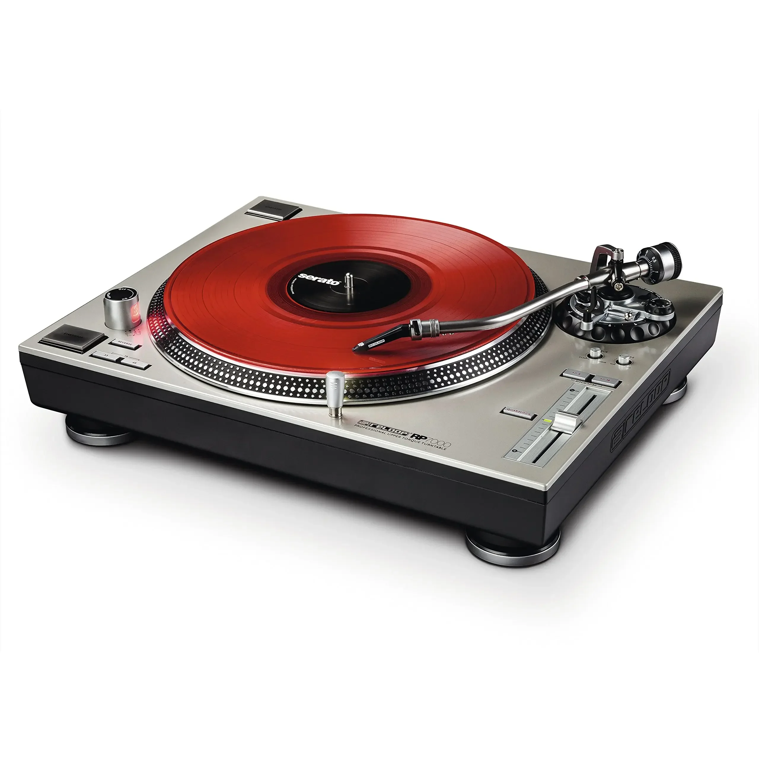 

Drop Shipping RP-7000- MK2- SLV Direct Drive DJ Turntable Silver