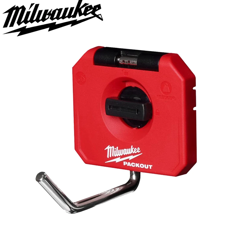 Milwaukee PACKOUT  Hooks Wall Mounted  4Inch Single Straight Hook MILWAUKEE Tools 48-22-8328