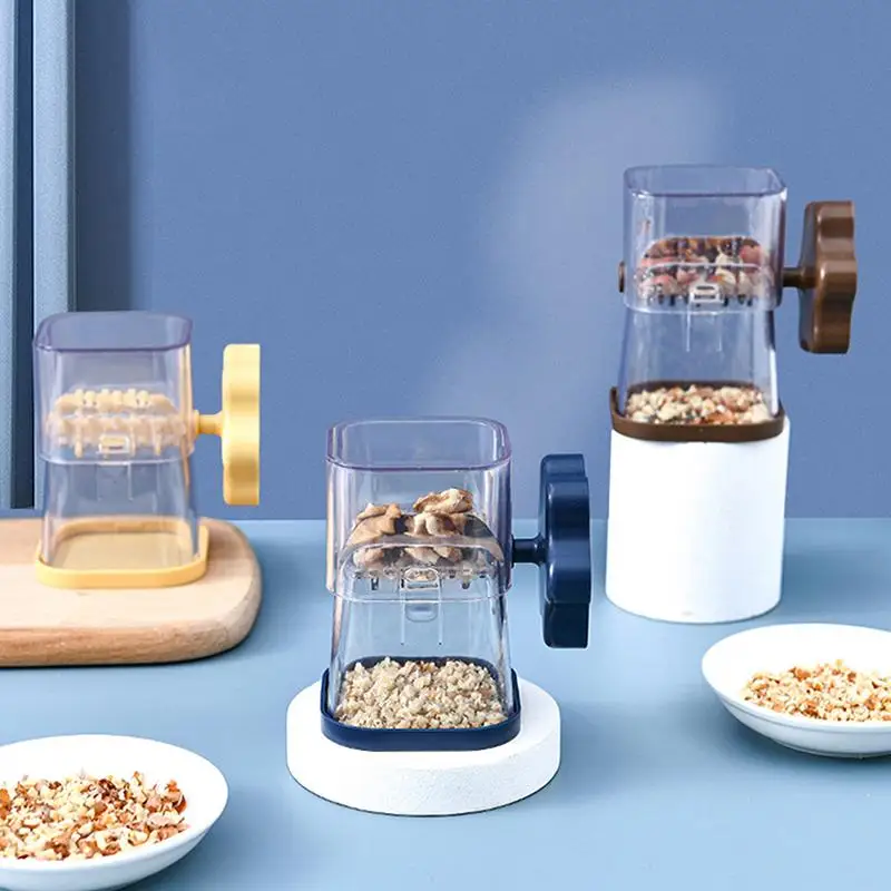 Nut Crusher Manual Peanut Paste Masher Portable Dried Fruit Crusher Grinder Hand Walnut Chocolate Chopper Kitchen Accessories