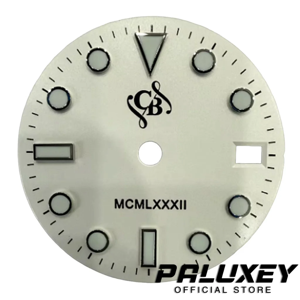 Printing NH35 Watch Dial Customized Dial Luminous Watch Movement Accessories DIY LOGO Customized Logo Diy Text Print Pattern