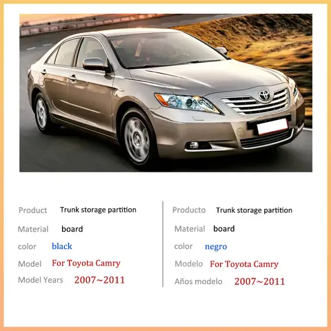 10 best sales toyota camry trunk organizer - №4