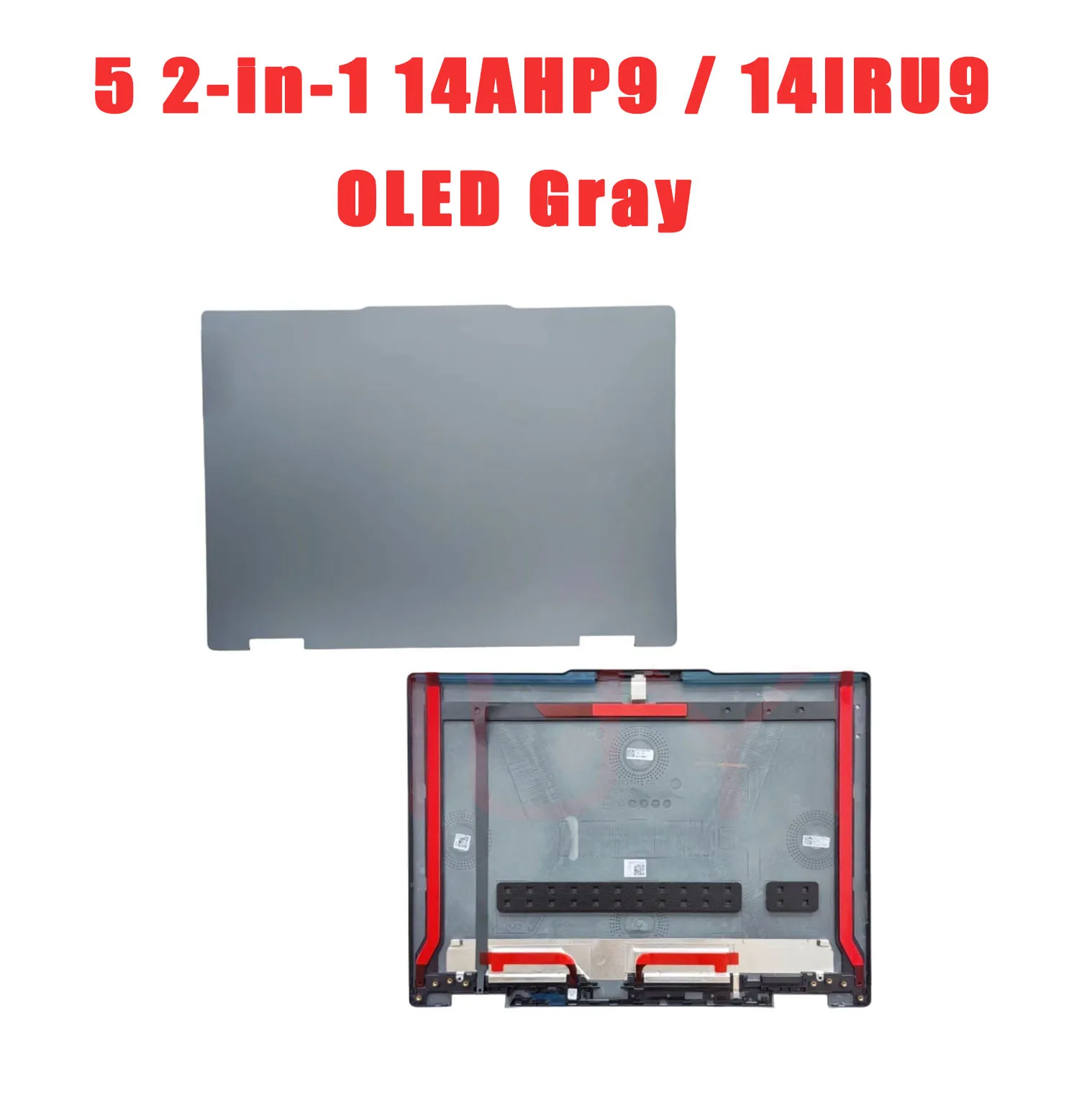 Laptop LCD Top Cover For Lenovo For Ideapad 5 2-in-1 14AHP9 5 2-in-1 14IRU9 OLED/IPS Back Cover Blue/Gray Plastic New