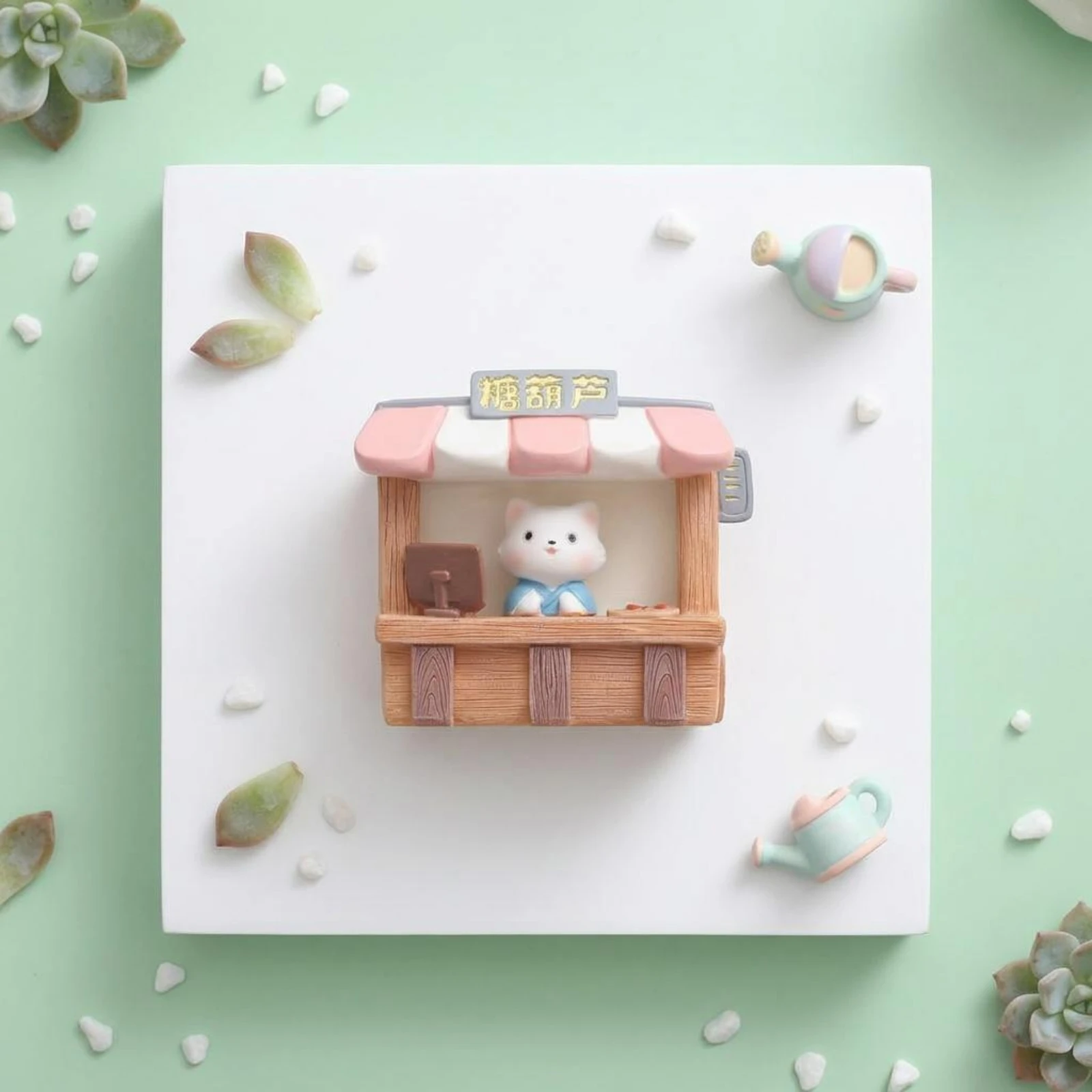 Succulent Planter Pot - Pot Tanaman Mini Terbuka di Atas,