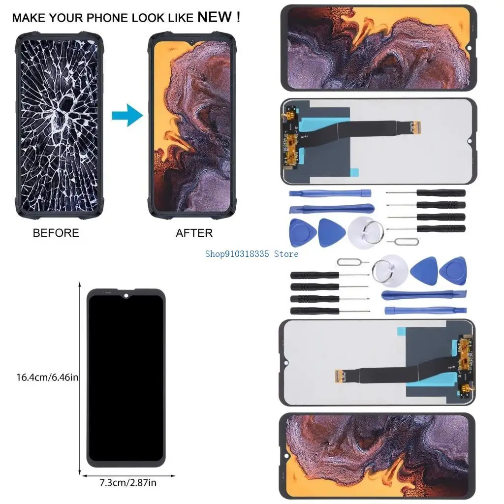 

ЖК -экрановый сенсорный дисплей DIGITIZER для аксессуаров для замены телефона KingKong 9