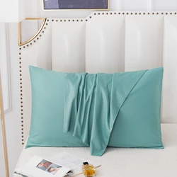 Pillowcase High-Quality Envelope Pure Cotton Pillowcover Solid Color Bedding Pillow Case 40x70 50x90 Sleep Pillow Cover