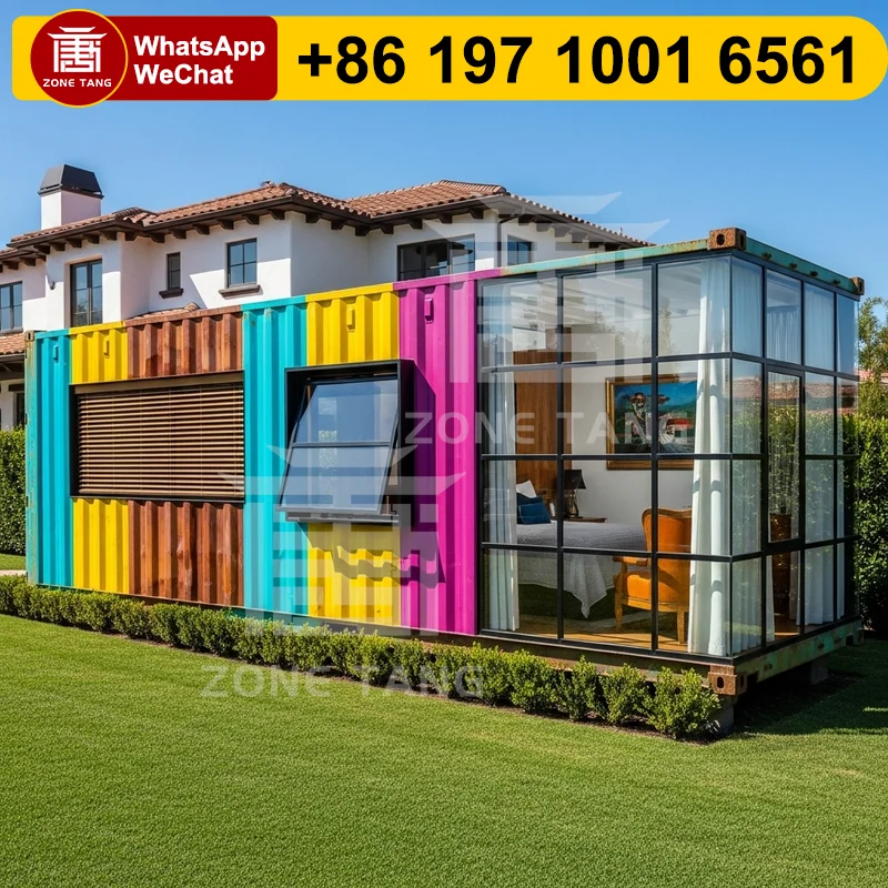 

Garden House Steel Structure Smart Home Integration Manufacturers Office Flat Pack Home Customization Shipping Container Homes