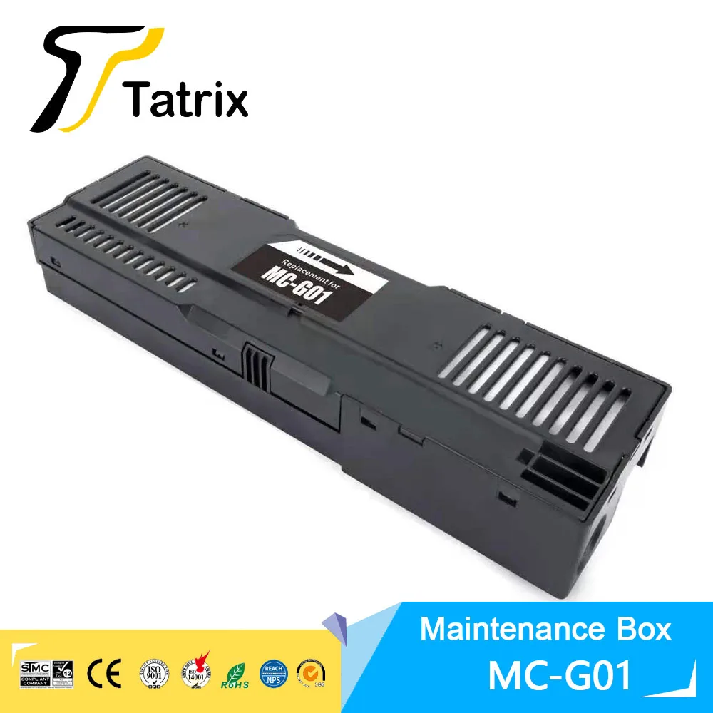 Tatrix MC-G01 Pojemnik na zużycie atramentu MC-G01 do Canon MAXIFY GX6010/GX7010 GX6020/GX7020/GX6020/GX7020/GX6040/GX7040/GX6050/7050