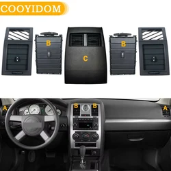 Car Air Vent Front / RearDash A/C Heater Vent Outlet For Chrysler 300C 1060489TRMAA DAS10147AA Vents Grill car-styling