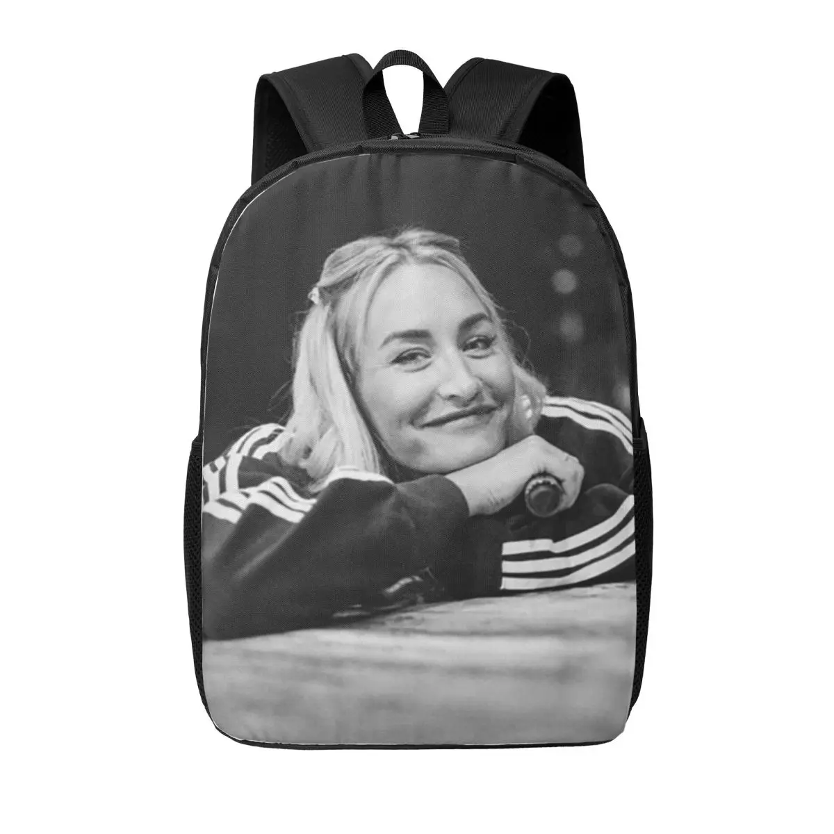 

Sarah Connor Woman Backpacks Boys Girls Bookbag Casual Students School Bags Portability Travel Rucksack Shoulder Bag