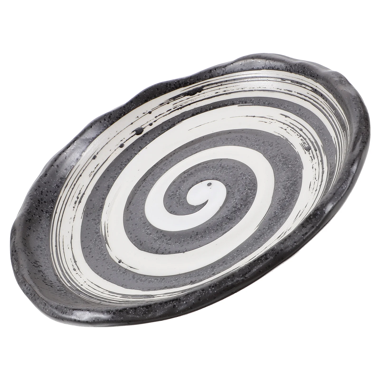 

Керамическая тарелка для суши в японском стиле, сервировочная тарелка для закусок для ресторана, семейная вечеринка, блюдо для демонстрации закусок, контейнер для закусок