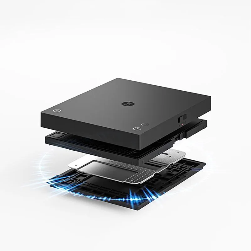 TIMEMORE Black Mirror Basic 3 Weighing Platform Coffee Food Kitchen Digital Scale Black/White Sleeker Smarter Light Weight Mini