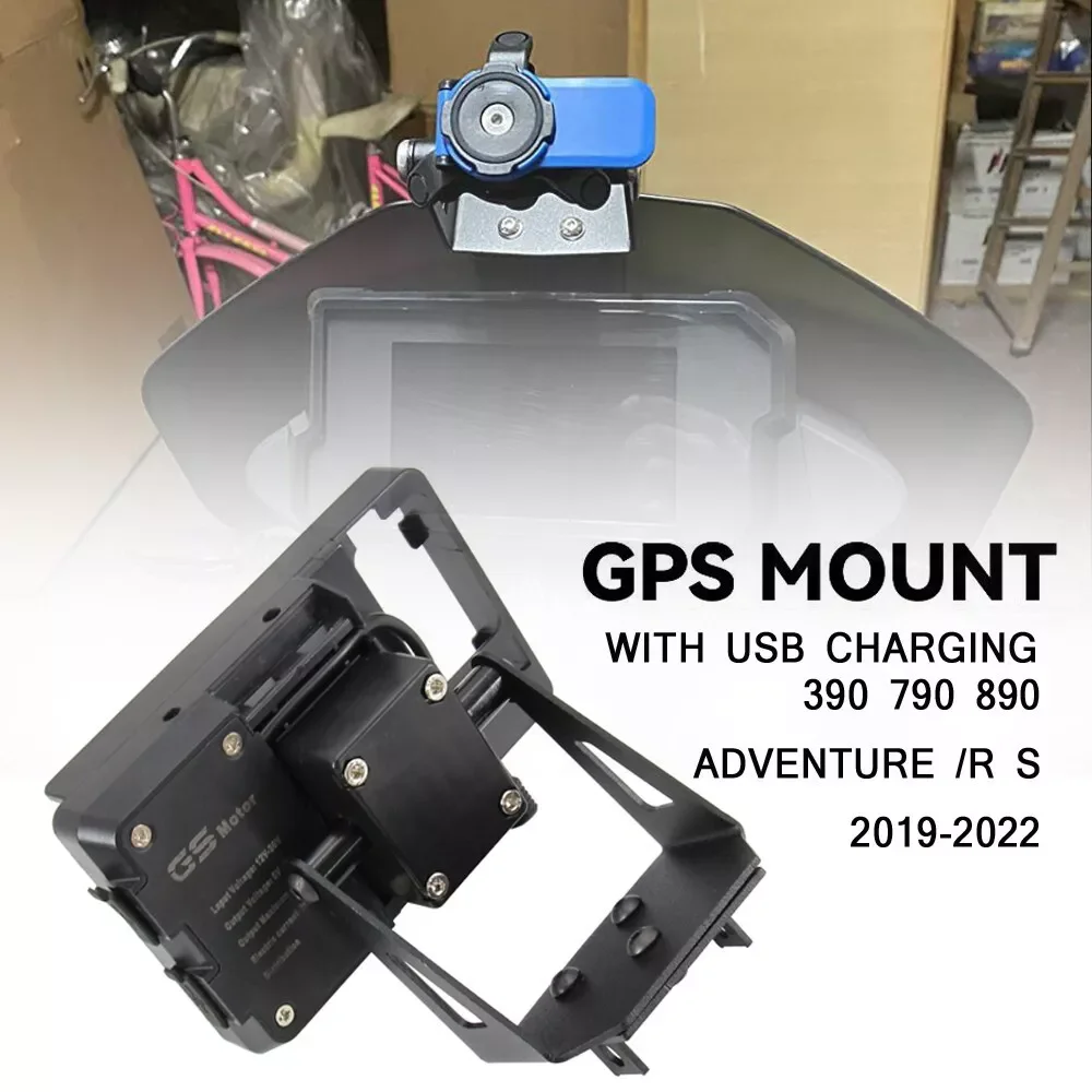 

Мотоциклетный держатель для телефона для 390 790 890 ADV Adventure RS навигация GPS поддержка навигации USB зарядное устройство подставка кронштейн 2019-2022
