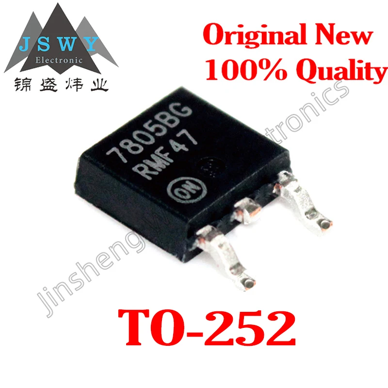 

(20/50pcs) MC7805BDTRKG TO-252 7805BG MC7805BD/Linear Voltage Regulator Chip/New Original Electronic