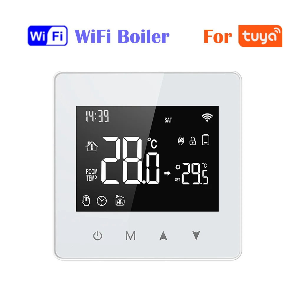 

For Tuya WiFi-Smart Thermostat Low Power Battery Water Gas Boiler Temperature Controller Alexa Google-Home Alice